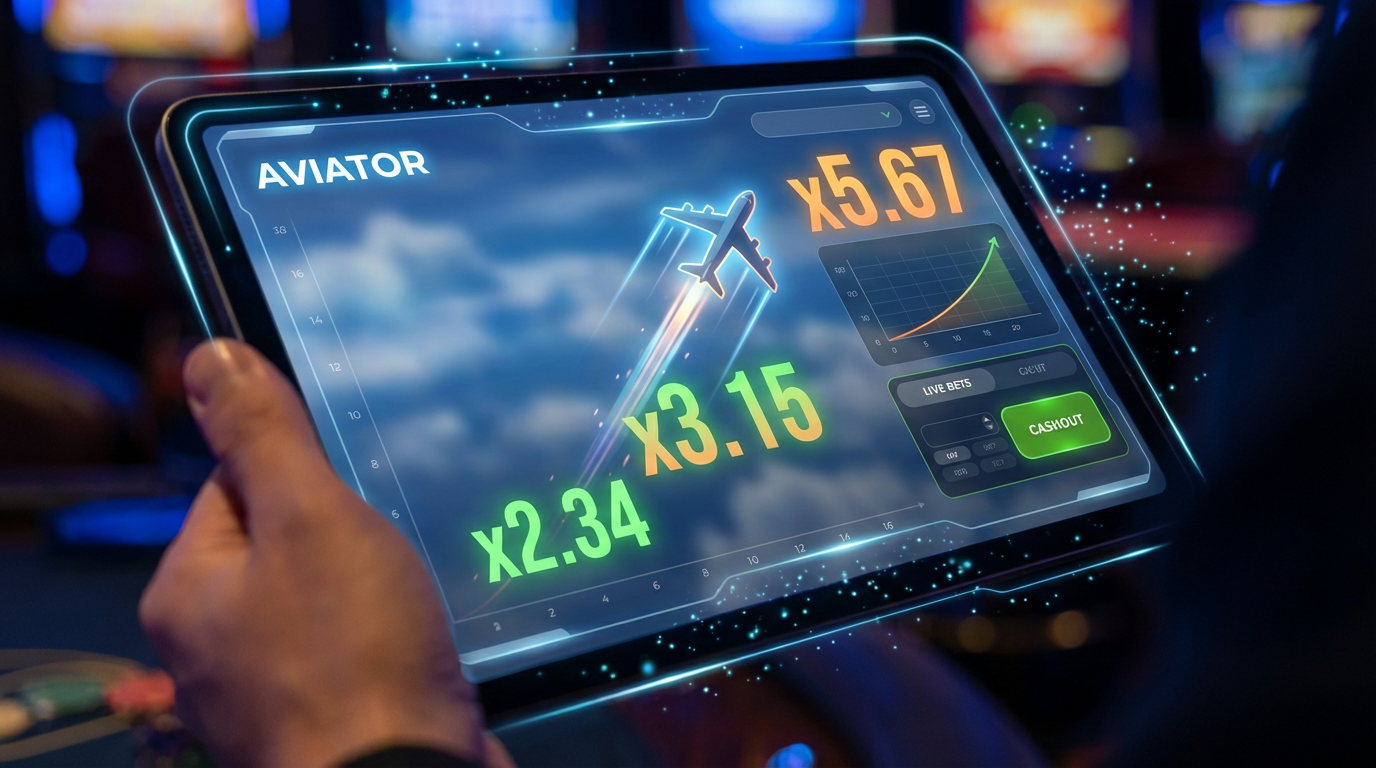 Aviator - Jogo Crash com multiplicadores